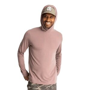 Public Rec Go To Hoodie in light pink nude color